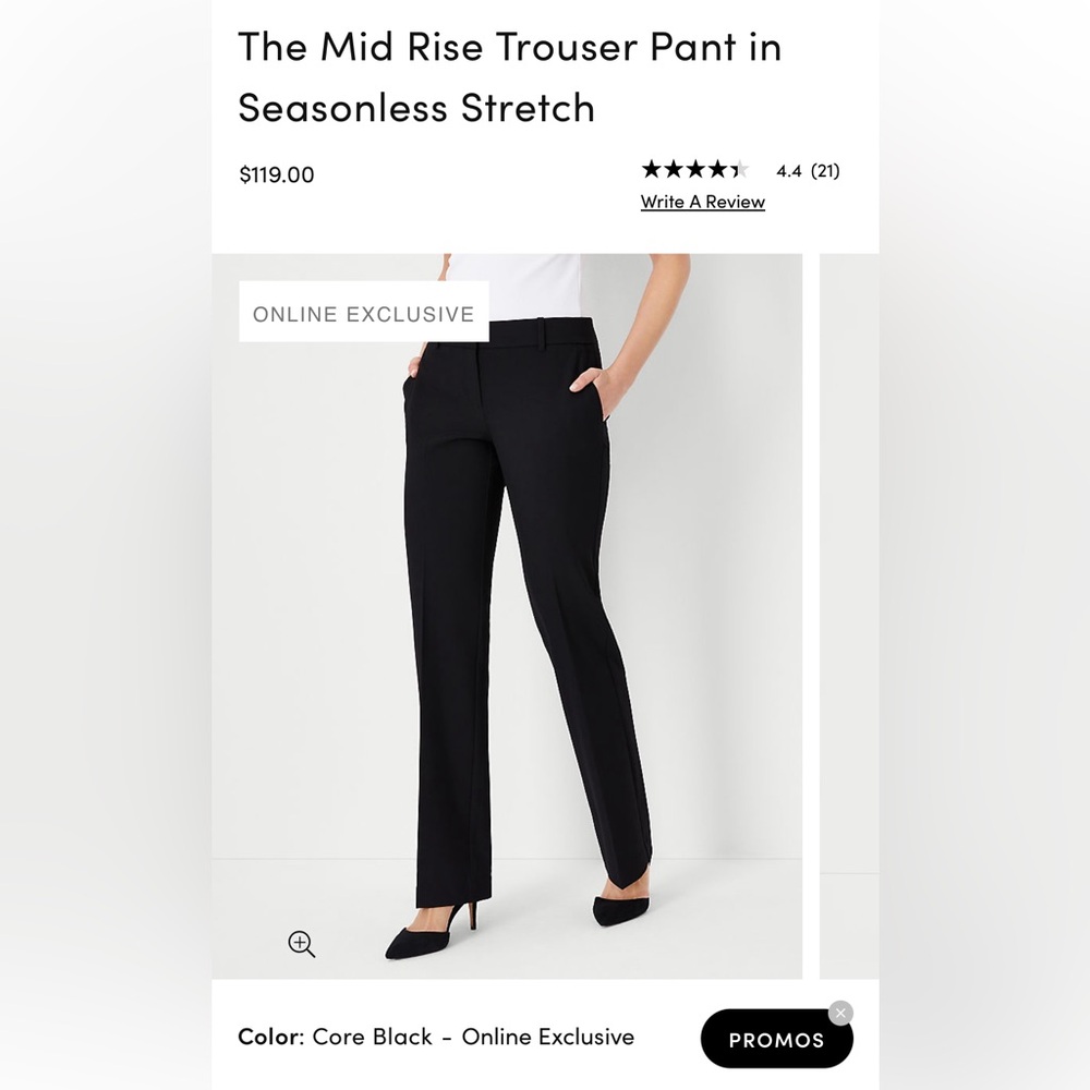 Ann Taylor Trouser Pant- never worn!